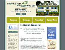 Tablet Screenshot of effectivepestmgmt.com